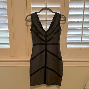 Xoxo Size:1/2 Black/Grey Dress